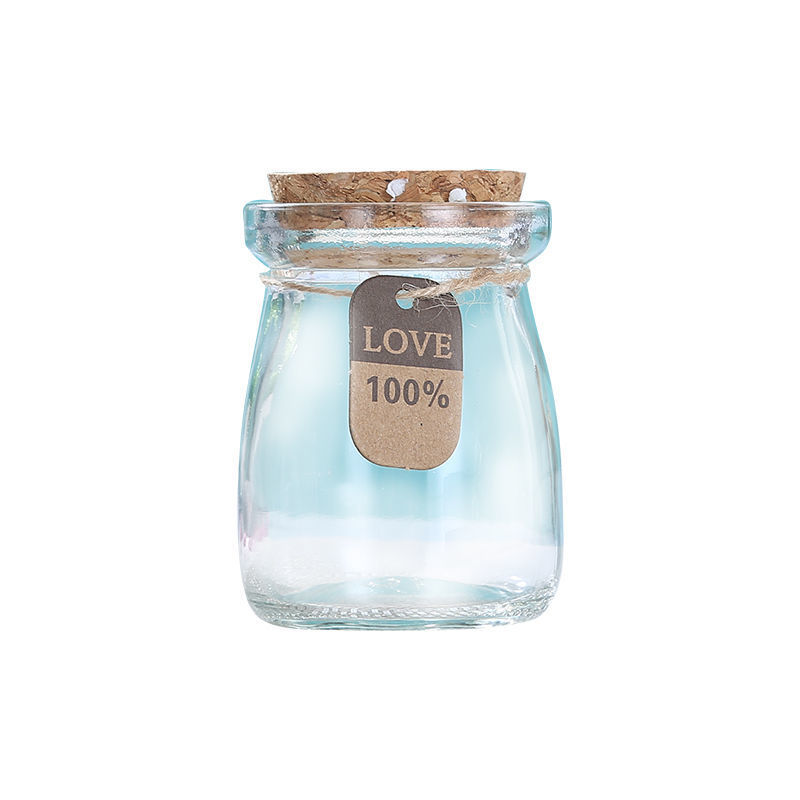 Candle Supplies Glass Jars - 100ML Small Lucky Star Glass Bottle