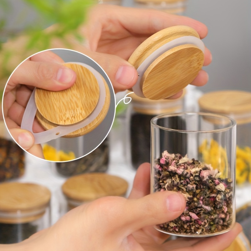 12Pcs Glass Spice Jars with Ba - Mason Jar 8Oz 评论和价格