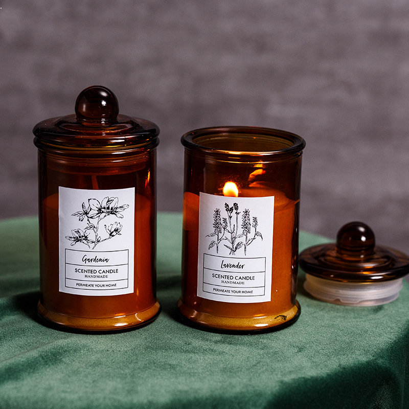 Vintage Glass Jar Scented Cand - Candle Supplies Glass Jars 评论和价格
