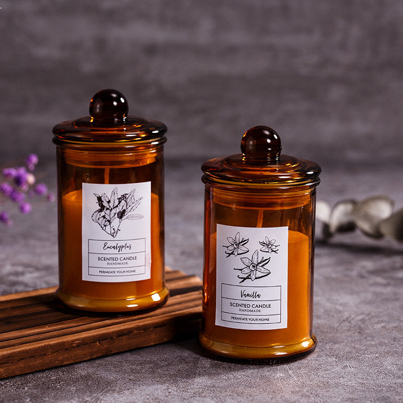 Vintage Glass Jar Scented Cand - Candle Supplies Glass Jars 评论和价格