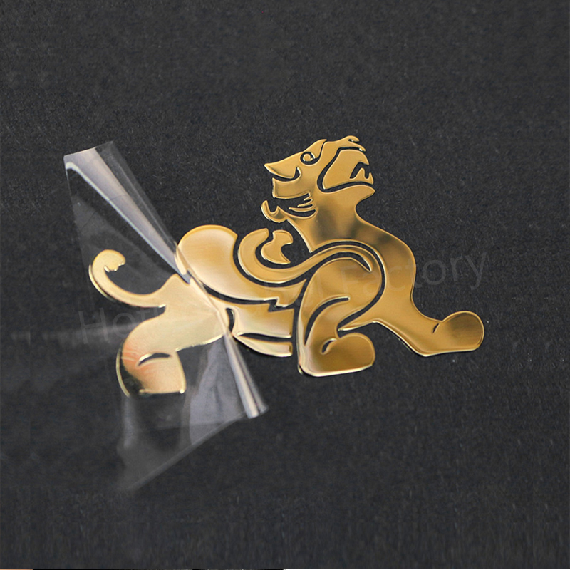 metallic custom 3D gold logo s - Candle Supplies Glass Jars 评论和价格