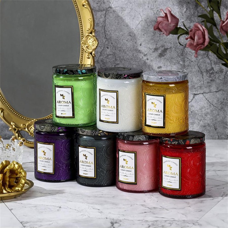 1PC Scented Candle Creative Em - Candle Supplies Glass Jars 评论和价格