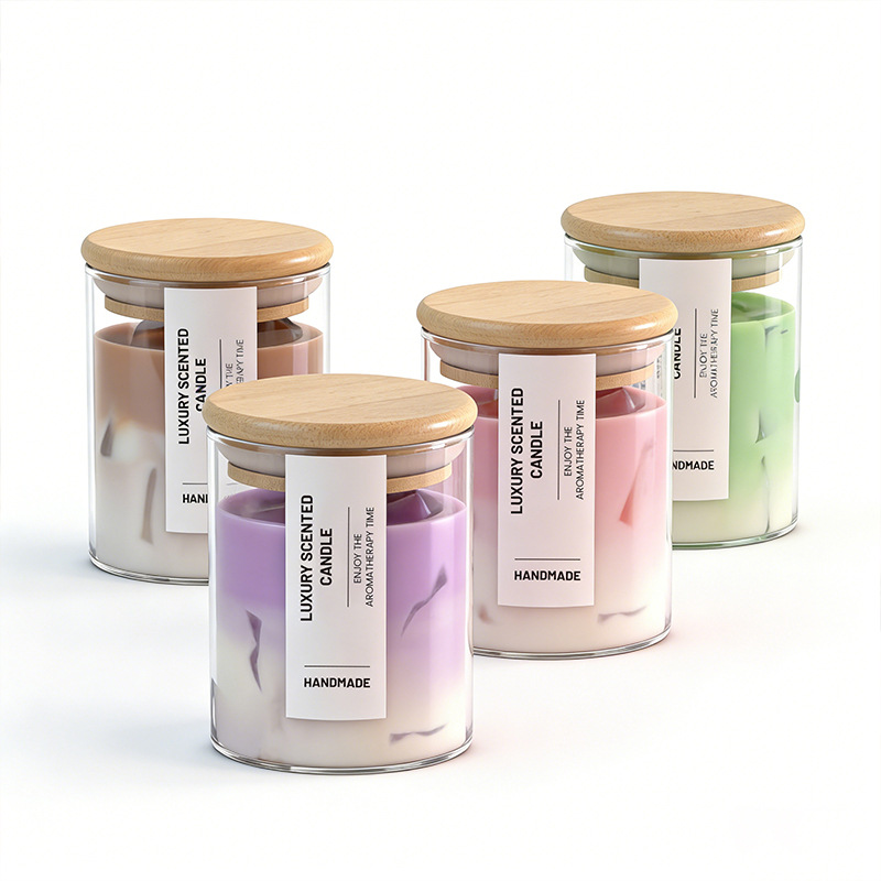 12pcs High Borosilicate Glass  - Candle Supplies Glass Jars 评论和价格