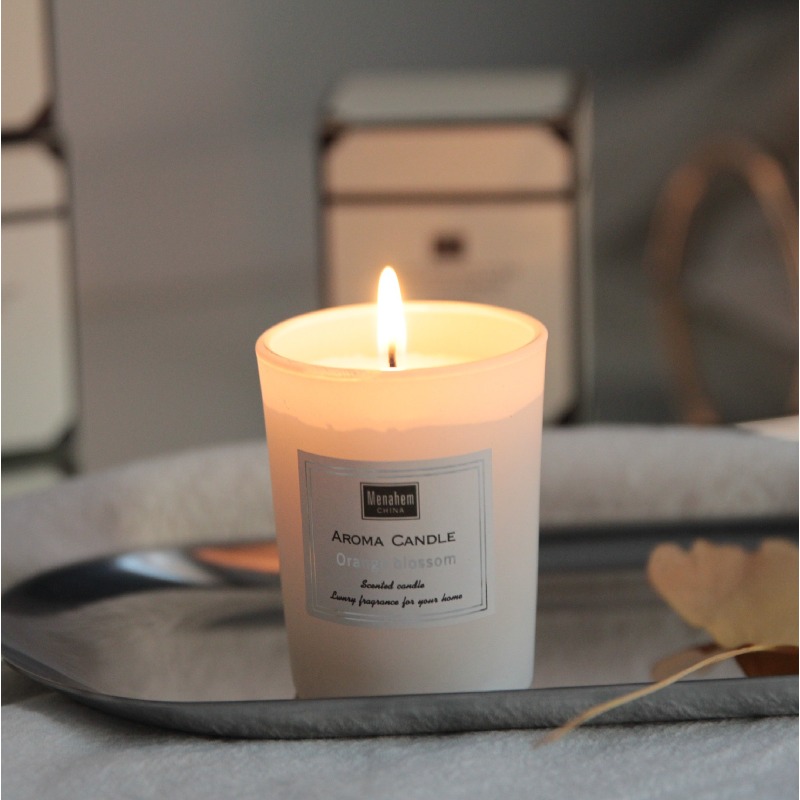 3-Color Glass Jar Scented Cand - Candle Supplies Glass Jars 评论和价格