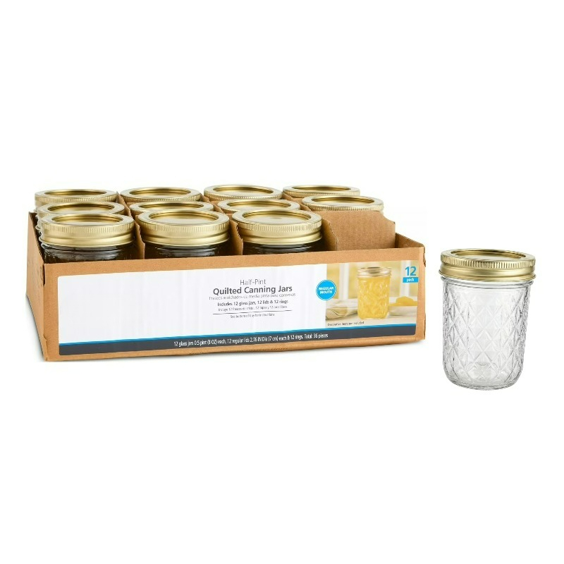 8 oz Mason Jars, Regular Mouth - Mason Jar 8Oz 评论和价格