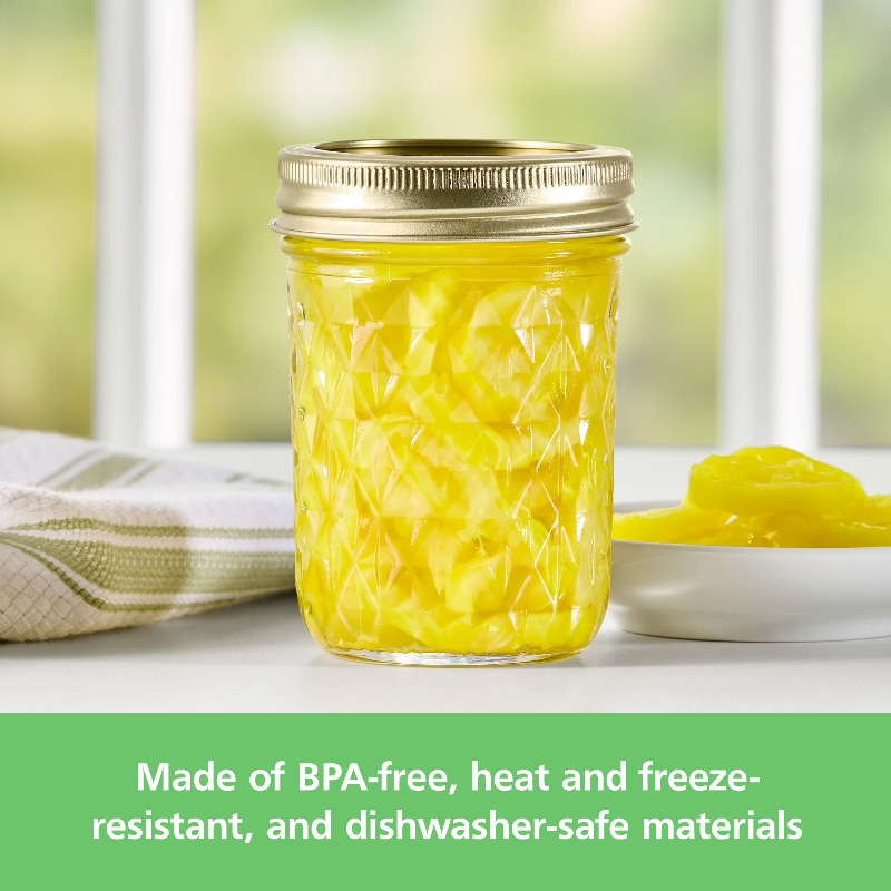 8 oz Mason Jars, Regular Mouth - Mason Jar 8Oz 评论和价格