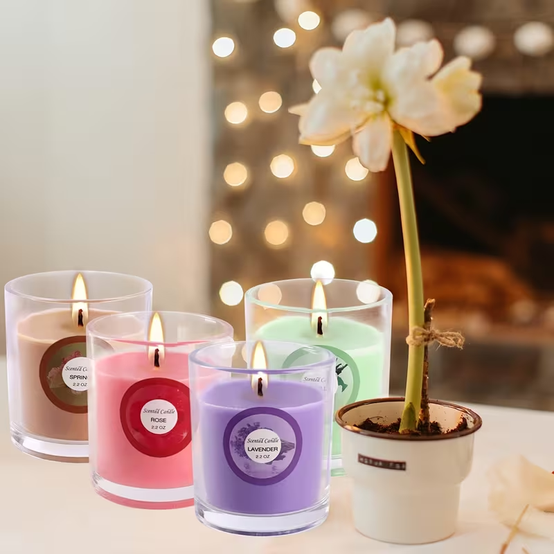 20 Packs of Scented Candles (6 - Candle Supplies Glass Jars 评论和价格