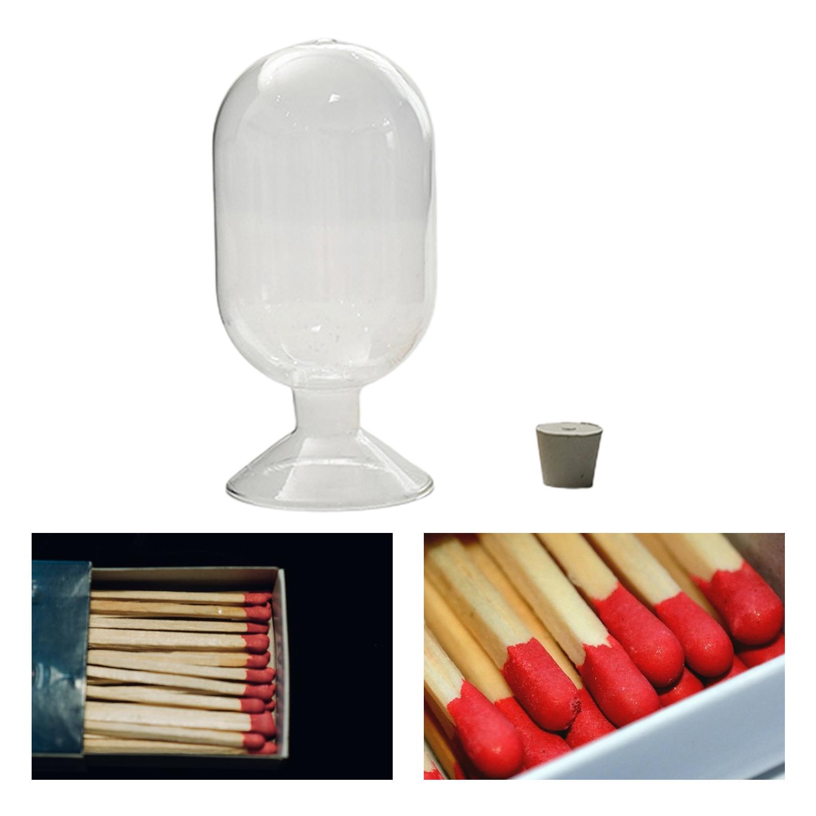 Storage Jar Matches Storage Bo - Candle Supplies Glass Jars 评论和价格